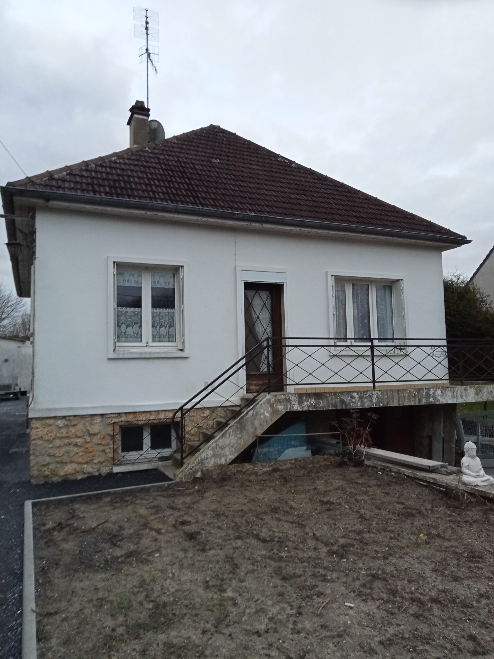 Maison 4 pants pour un projet d'isolation extérieur des murs